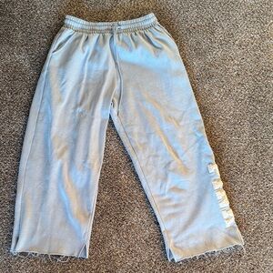 VS PINK LIGHT BLUE SWEATS